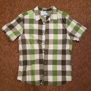 Columbia Button Down Short Sleeve Shirt